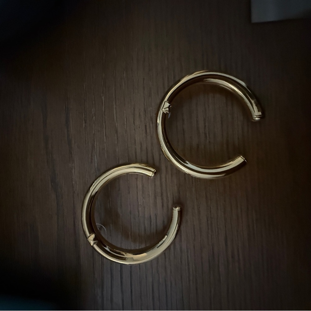 Gold Hoop Earrings